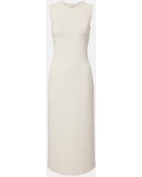 Max Mara - Vestido Largo De Jersey - Lyst