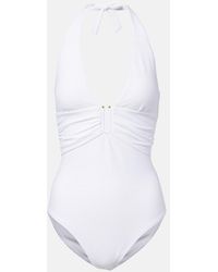Heidi Klein - Halterneck Swimsuit - Lyst