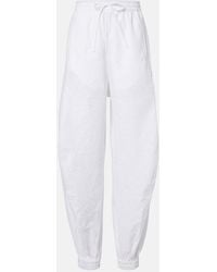 Rohe - Cotton-Blend Barrel-Leg Pants - Lyst