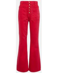 Ulla Johnson - Lou High-rise Flared Jeans - Lyst