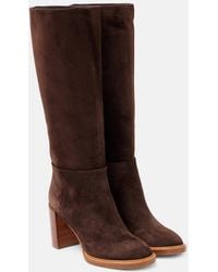 Gabriela Hearst - Bocca Suede Knee-High Boots - Lyst