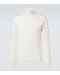 Slowear - Rollkragenpullover Aus Schurwolle - Lyst