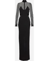Tom Ford - Long-sleeved Cutout Gown - Lyst