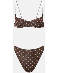 Oséree - Lumiere Polka-Dot Bikini - Lyst