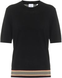 Burberry Merino-wool Sweater - Black