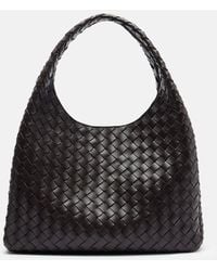 Bottega Veneta - Campana Large Leather Shoulder Bag - Lyst