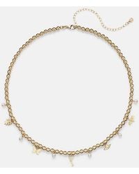 Sydney Evan - 14Kt Beaded Pendant Necklace With Pearls - Lyst