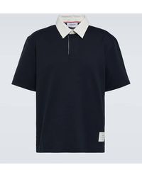 Thom Browne - Cotton Polo Shirt - Lyst