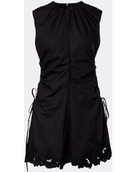 SIR. - Klara Ruched Cotton Minidress - Lyst