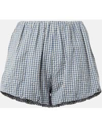 Posse - Shorts Aurelia Aus Baumwolle - Lyst