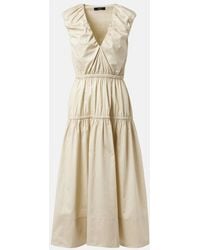 JOSEPH - Cotton Midi Dress - Lyst