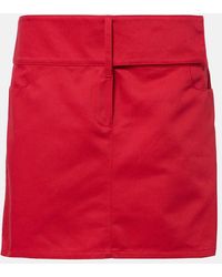 Courreges - Belted Miniskirt - Lyst