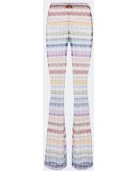 Missoni - Zigzag Flared Pants - Lyst