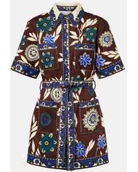 ALÉMAIS - Jasper Printed Cotton Shirt Dress - Lyst