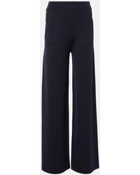Max Mara - Wilma Virgin Wool Wide-Leg Pants - Lyst