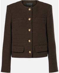 Nili Lotan - Paige Cotton-Blend Jacket - Lyst