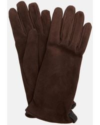 Brunello Cucinelli - Monili Suede Gloves - Lyst
