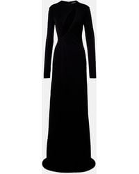 Tom Ford - Cutout Crepe Jersey Gown - Lyst