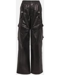 Dion Lee - Leather Cargo Pants - Lyst