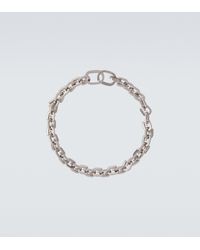 Givenchy Bracciale con maglie a G color argento - Metallizzato