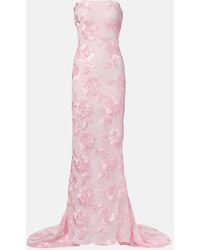 ROTATE BIRGER CHRISTENSEN - Bridal Embroidered Gown - Lyst