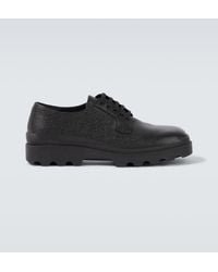 Prada - Leather Derby Shoes - Lyst