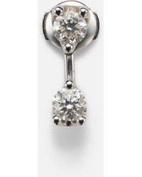 Anita Ko - 18Kt Single Earring With Diamonds - Lyst