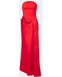 Solace London - Seri Crepe Corset Gown - Lyst