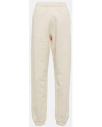 The Attico - Penny Cotton Fleece Sweatpants - Lyst