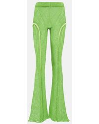 Roberta Einer - Pantalones Disco De Algodon De Tiro Alto - Lyst