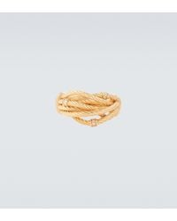 Bottega Veneta Vergoldeter Ring Cord aus Sterlingsilber - Mettallic