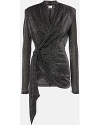 Isabel Marant - Cinay Lame Wrap Top - Lyst