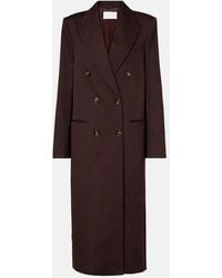 Stella McCartney - Mantel Aus Woll-Twill - Lyst