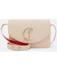 Christian Louboutin - Loubi54 Small Leather Crossbody Bag - Lyst