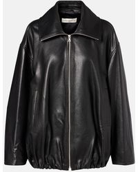 Nour Hammour - Elisse Leather Jacket - Lyst