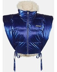 Isabel Marant - Cody Satin Puffer Vest - Lyst