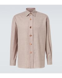 Rubinacci - Virgin Wool Shirt - Lyst