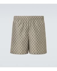 Gucci - Gg Swim Trunks - Lyst