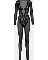 Wolford - Floral Lace Jumpsuit - Lyst