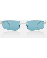 Cartier - Clash De Cartier Rectangular Sunglasses - Lyst