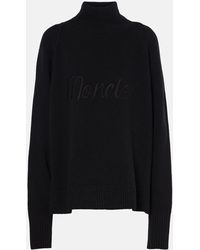 Moncler - Rollkragenpullover Aus Wolle Und Kaschmir - Lyst