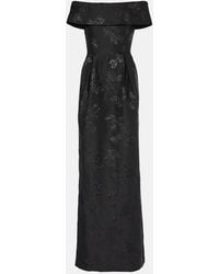 Rebecca Vallance - Henrietta Brocade Bustier Gown - Lyst