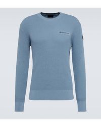 Moncler - Cotton sweater - Lyst