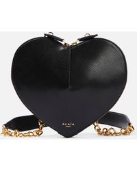 Alaïa - Le Coeur Leather Shoulder Bag - Lyst