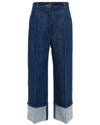 Patou - Jean Ample A Taille Mi-Haute - Lyst