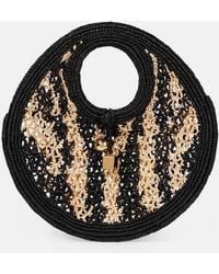 Jacquemus - Spiaggia Small Raffia Shoulder Bag - Lyst
