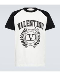 Valentino - Maison Cotton T-shirt - Lyst