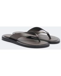 A.Emery - Marcelle Leather Thong Sandals - Lyst