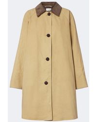 The Row - Ina Cotton Gabardine Coat - Lyst