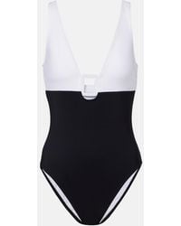 Karla Colletto - Mira Colorblocked Swimsuit - Lyst